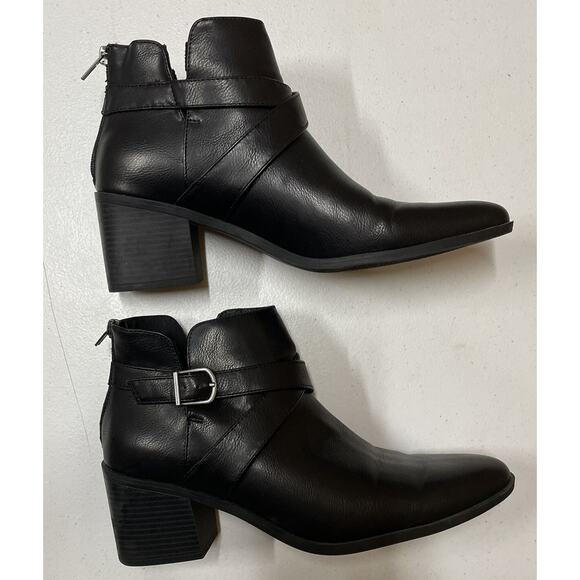 FRYE AND CO. Shoes - Frye & Co. Women’s Ankle Boots Pembrooke Black Size 11M Back Zip Western Cowgirl